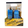 ProSolve BDV1573BP 50mm x 5m x 2000kg Ratchet Tie-Down Straps