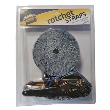 ProSolve BDV1576BP 50mm x 8m x 5000kg Ratchet Tie-Down Straps 