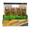 ProSolve BDV1714BP 25mm x 5m x 750kg Ratchet Tie-Down Straps, Pack of 4