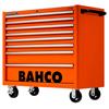 BAHCO Classic C75 Tool Trolley with 8 Drawers Orange 986mm x 501mm x 1100mm, 1475KXL8