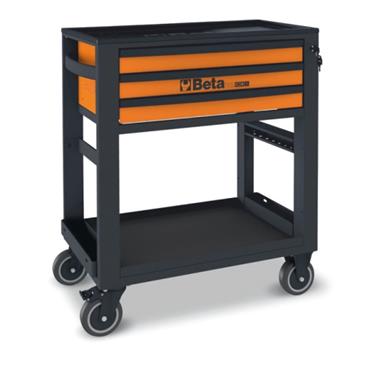 BETA 51000300 RSC51-FO-Service Tool Trolley, 3 Drawers