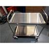 KM 60350 2-Shelf Stainless Steel Trolley - DAMAGED