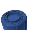 RUBBERMAID FG262073BLUE Polyethylene Waste Bin, Blue, 75 Litres