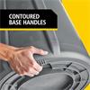 RUBBERMAID FG262000YEL  Polyethylene Waste Bin, Yellow, 75 Litres