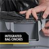 RUBBERMAID FG262000YEL  Polyethylene Waste Bin, Yellow, 75 Litres