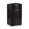 RUBBERMAID FG396400BLA Swing Plastic Waste Bin, Black, 189 Litres