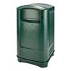 RUBBERMAID FG396400DGRN Swing Plastic Waste Bin, Dark Green, 189 Litres