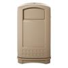 RUBBERMAID FG396400BEIG Swing Plastic Waste Bin, Beige, 189 Litres
