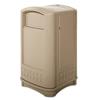 RUBBERMAID FG396400BEIG Swing Plastic Waste Bin, Beige, 189 Litres