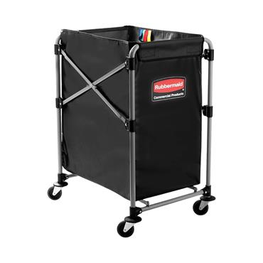 RUBBERMAID 1871643 Collapsible Frame X Cart, 150 Litres