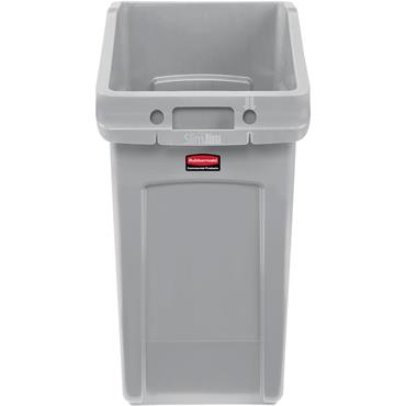 RUBBERMAID 2026721 Slim Jim Under-Counter Container, Grey, 23 Gallon