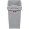 RUBBERMAID 2026721 Slim Jim Under-Counter Container, Grey, 23 Gallon