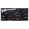 BAHCO 1483KHD3RB-FF2 Metallic Tool Box Aviation Toolkit, 152 Piece Kit