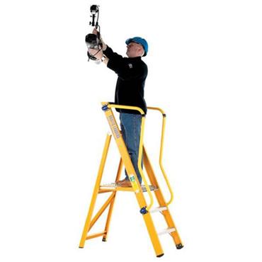 BRATTS LADDERS XPLT11 3.82m XPLT Glass Fibre Platform Step Ladder