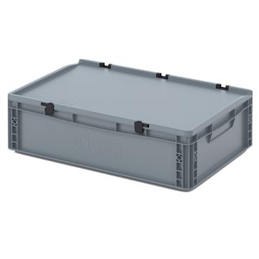 AUER ED64/17 HG  35 Litre Euro Container w/Hinge Lid