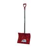 GARANT NPM18KD Snow Shovel, 18 in W Blade, 13-1/2 in L Blade, Polyethylene Blade, Wood Handle,