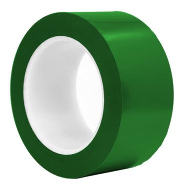 ULTRATAPE 1160 12mm x 33m Vinyl Medium Adhesion Cleanroom Tape Double Bagged, Green