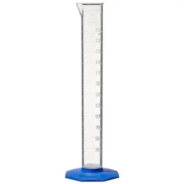 Nalgene 3663-0250 Graduated Cylinder, PMP 250ml 