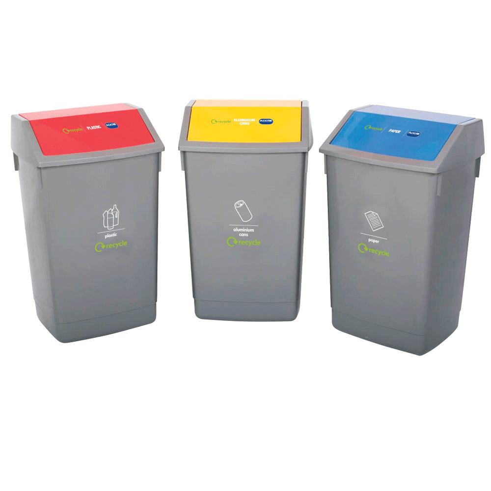 Addis Recycling Bin Kit (Pack of 3) available online Caulfield Industrial