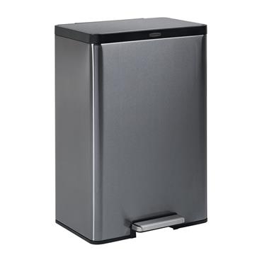 RUBBERMAID 2112520 45L Stainless Steel Step-On Bin