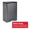 RUBBERMAID 2112520 45L Stainless Steel Step-On Bin