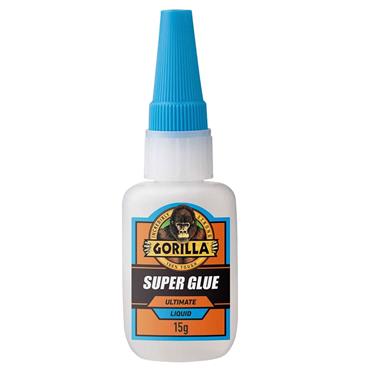 GORILLA GLUE 118007  Super Glue Ultimate,  15g