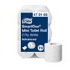 TORK 472193  T9SmartOne Mini Toilet Roll White, Pack of 12