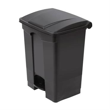 Jantex CW723 65 Litre Pedal Bin, Black 