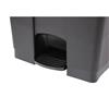 Jantex CW723 65 Litre Pedal Bin, Black 