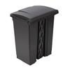 Jantex CW723 65 Litre Pedal Bin, Black 