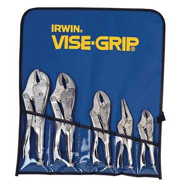 IRWIN 68 Vise-Grip Original Locking Plier Set, 5 Piece Set
