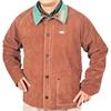 WELDAS Lava Brown Steersotuff 81cm Welding Jacket, 44-7300L