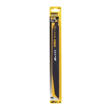 DeWALT DT2314L-QZ 6TPI Wood Plus Nails 2 x 5 Piece Life Recip Blade, 305mm
