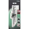 Wera 073594 9 Piece Hex-Plus Chrome-Plated Metric L-Key Set