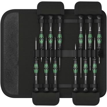 Wera 12 Piece SB 1 Kraftform Screwdriver Micro Set, 05073675001