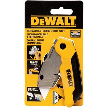 DeWALT DWHT10035L Folding Retractable Utility Knife