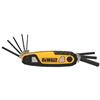 DeWALT DWHT70263M Folding/Locking Metric Hex Key Set