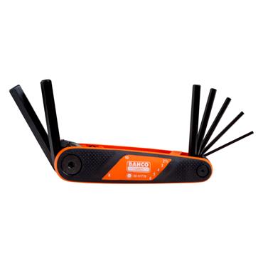 Bahco BE-9777B 7 Piece Offset Screwdriver Metric Hex Key Set
