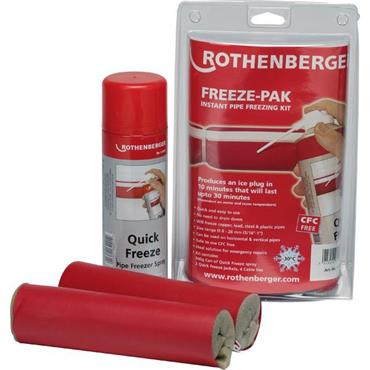 ROTHENBERGER 1500003034 Freeze-Pak Pipe Freezing Kit