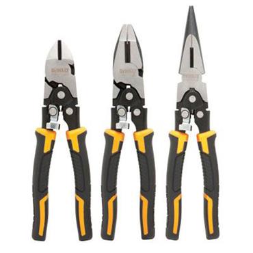 DeWALT DWHT70485 3 Piece Compound Pliers Set