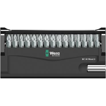 Wera 05057432001 Bit-Check 30 Wood 2 General Bit Set
