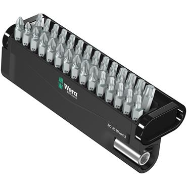 Wera 05057432001 Bit-Check 30 Wood 2 General Bit Set
