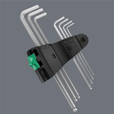 Wera 022721 9 Piece Imperial Hex-Plus Stainless L-key Set