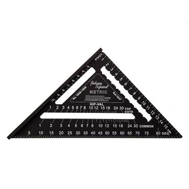 Johnson 1956-1800 180mm Metric Aluminum Rafter Square