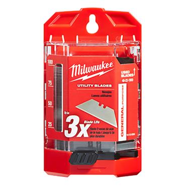 Milwaukee 48-22-1900 100 Piece General Purpose Utility Blade