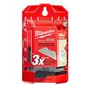 Milwaukee 48221954 50 Piece Carton Utility Knife Blade with Dispenser