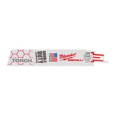 MILWAUKEE 48005782 5 Piece Heavy Duty Reciprocating Saw Blades, 150mm