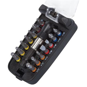 Trend SNAP/SB5/SET 15 Piece Colour Ring Torsion Screwdriver Bit Set