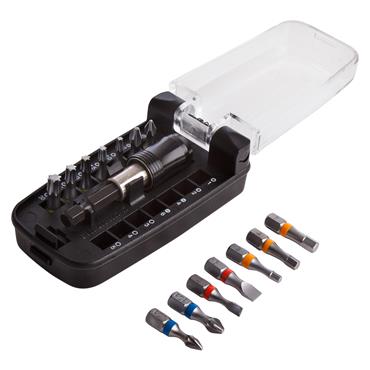 Trend SNAP/SB5/SET 15 Piece Colour Ring Torsion Screwdriver Bit Set