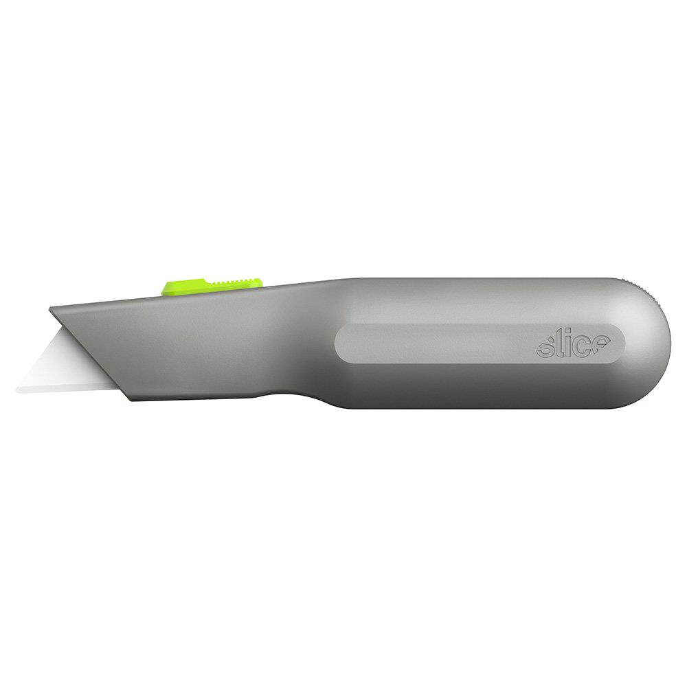 Slice 10491 AutoRetractable MetalHandle Ceramic Knife available